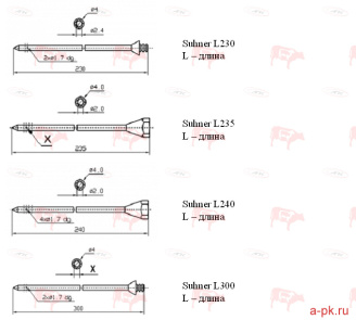 Иглы для инъектора Suhner