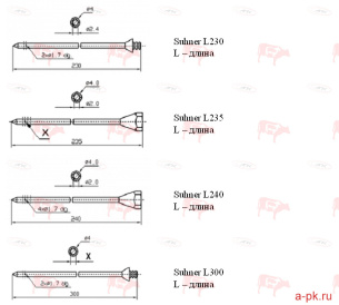 Иглы для инъектора Suhner